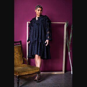 ATELIER ANYANGO MPINGA Lia Mini Babydoll Dress